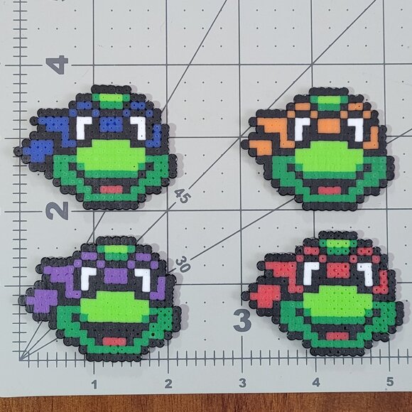 Teenage Mutant Ninja Turtles Mini Perler Beads - Picture 4 of 5